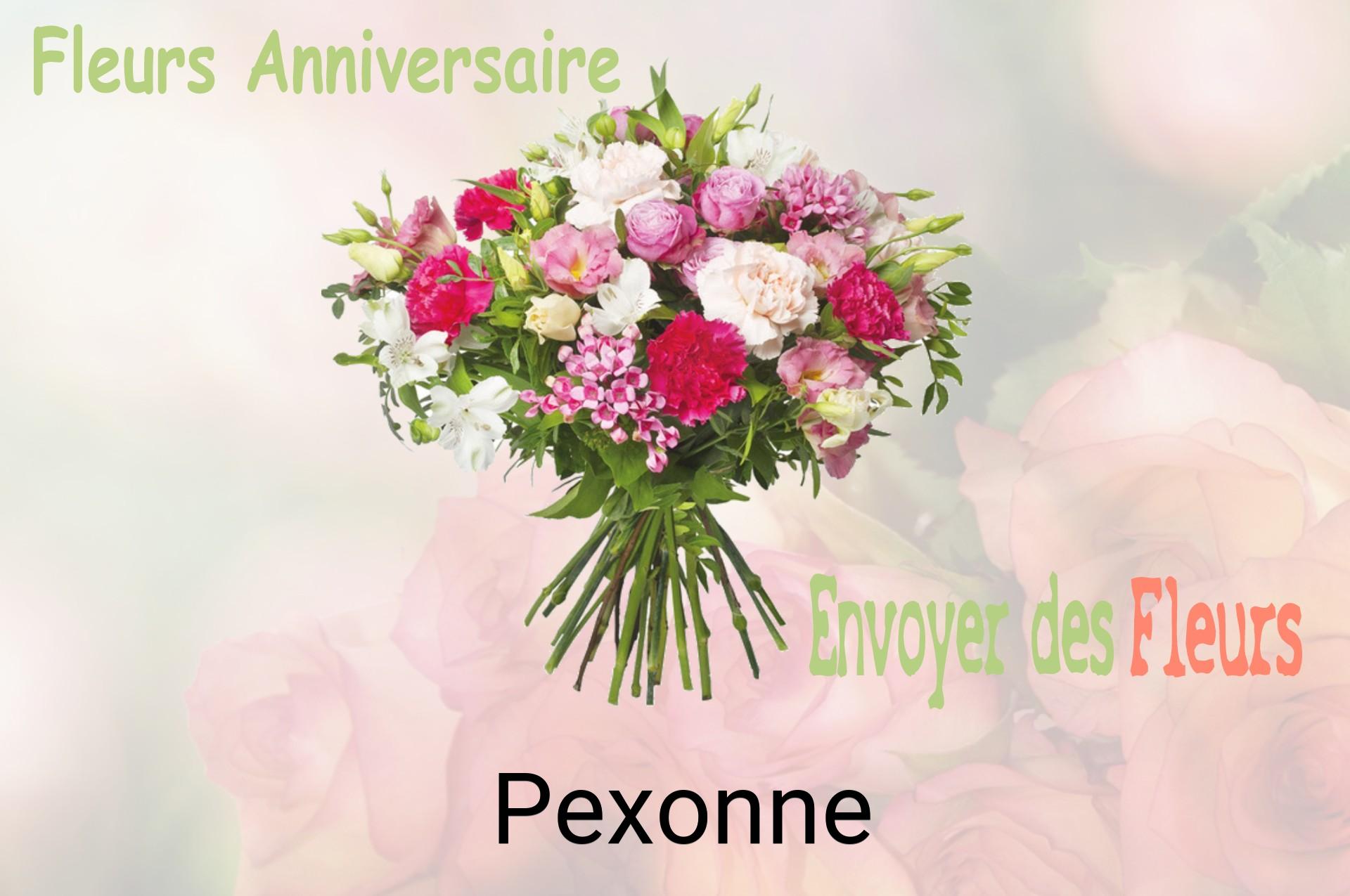 Bouquet de fleurs d’anniversaire livré à Pexonne